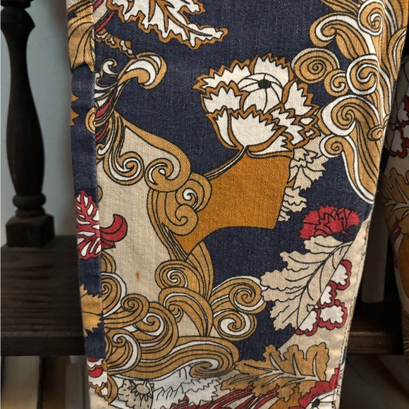 Mother The Hustler Ankle Fray Paisley Jeans 🌼 - Picture 9 of 10